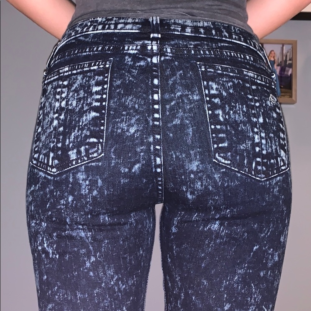 Rag and bone acid wash jean